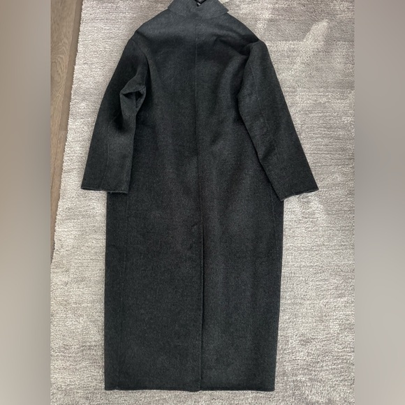 Toteme Gray Long Coat, sz 34 - Picture 5 of 6